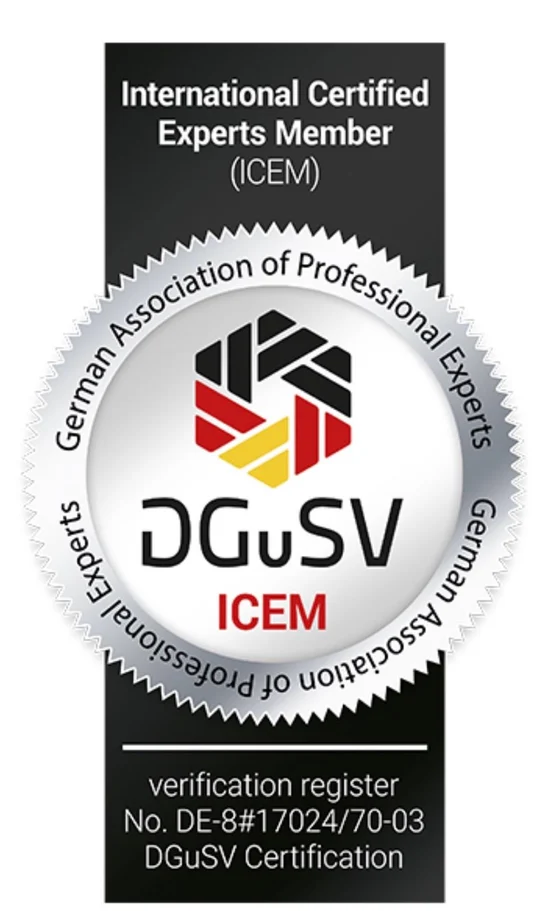 International Certified Experts Member (ICEM) – DGuSV